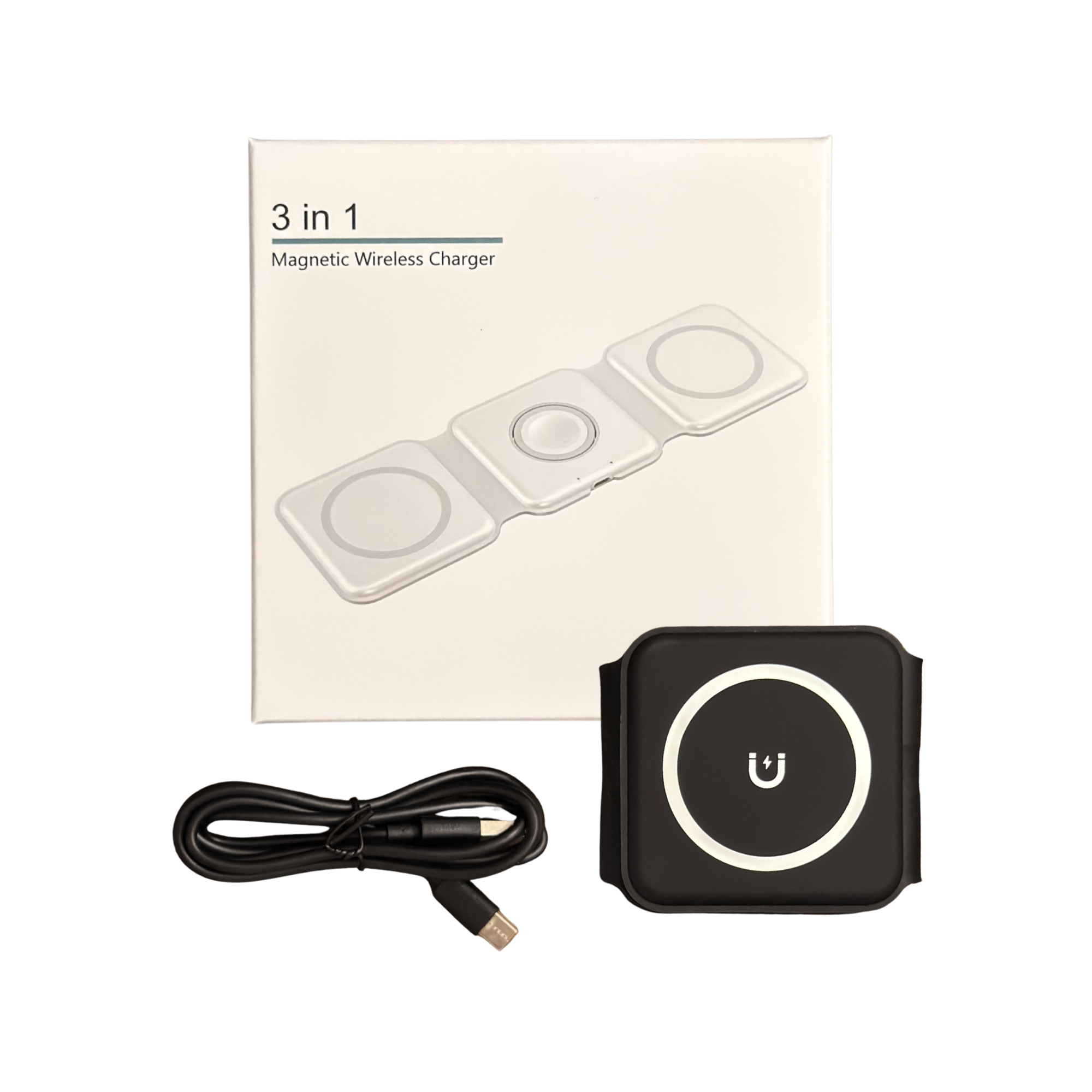 3-in-1 Magnetic Wireless Charger