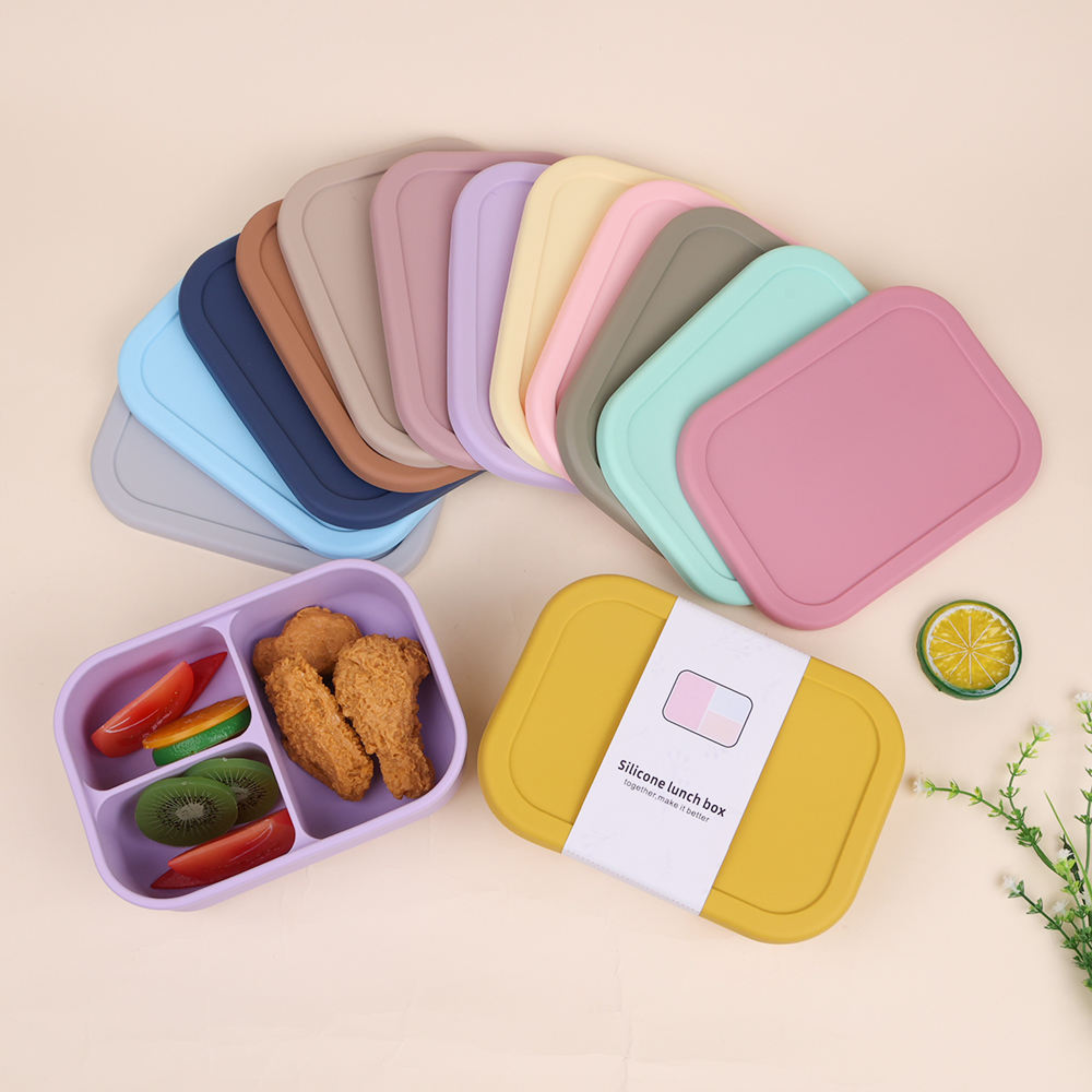 SoftTone Silicone Lunch Box