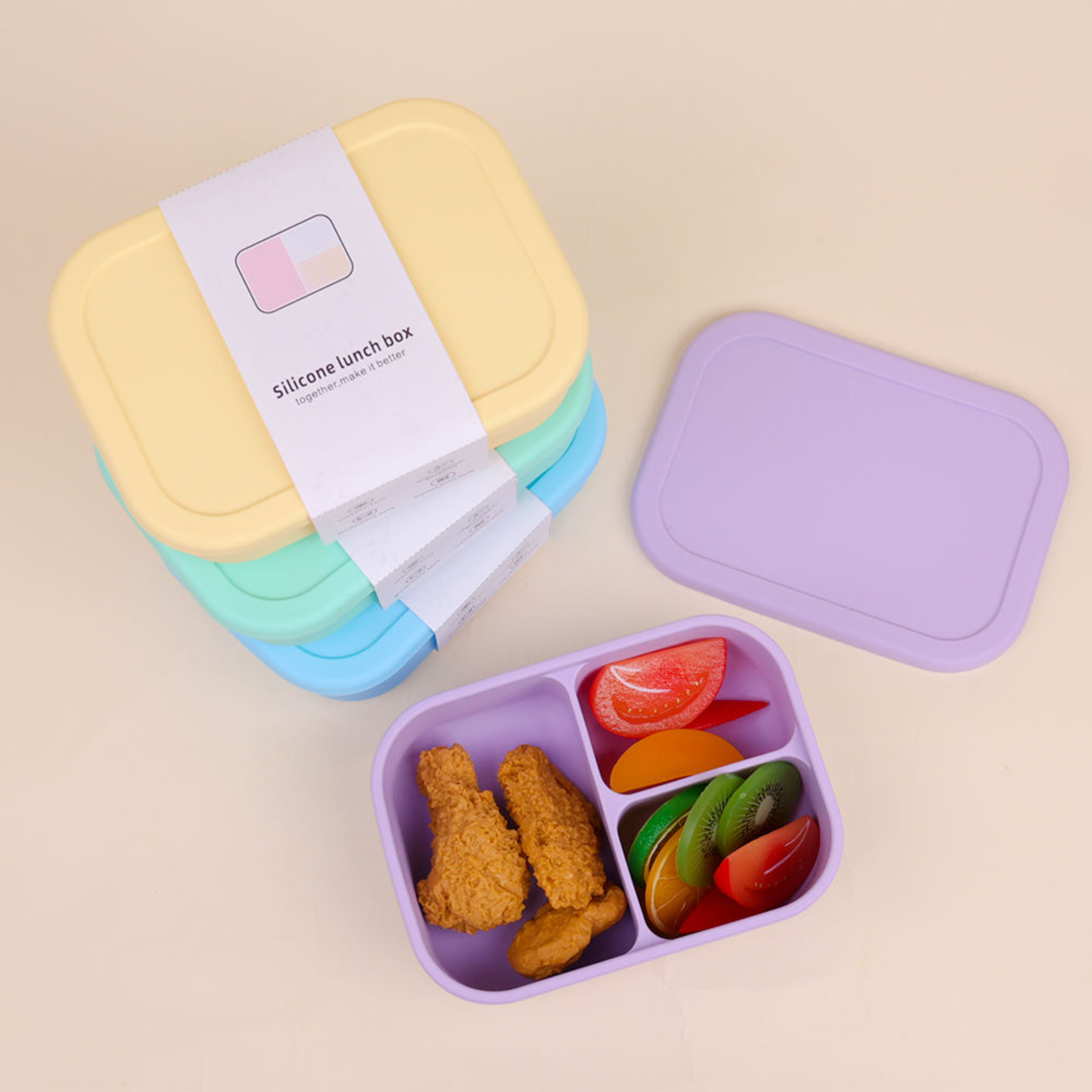 SoftTone Silicone Lunch Box