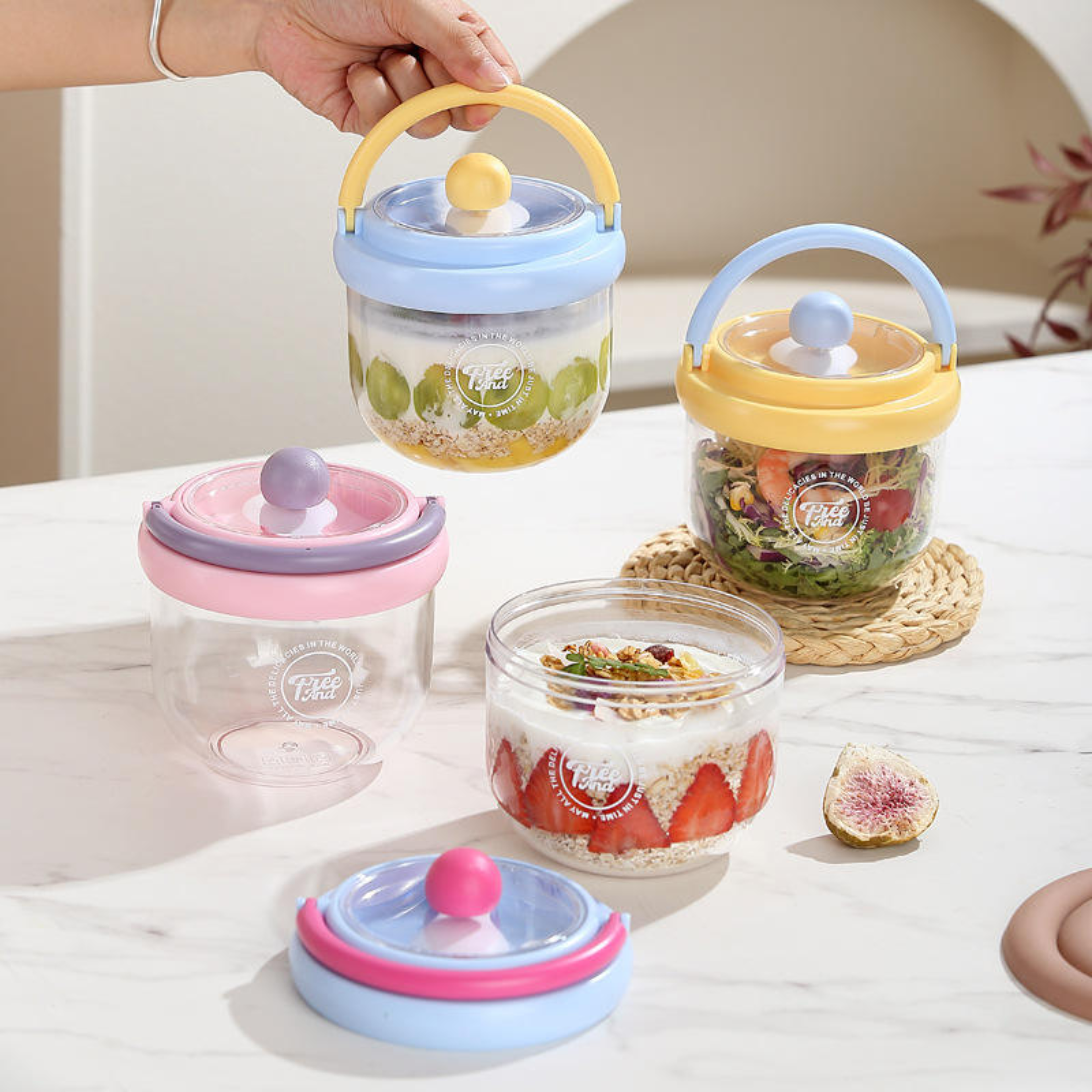 SoftTone Overnight Oats Container
