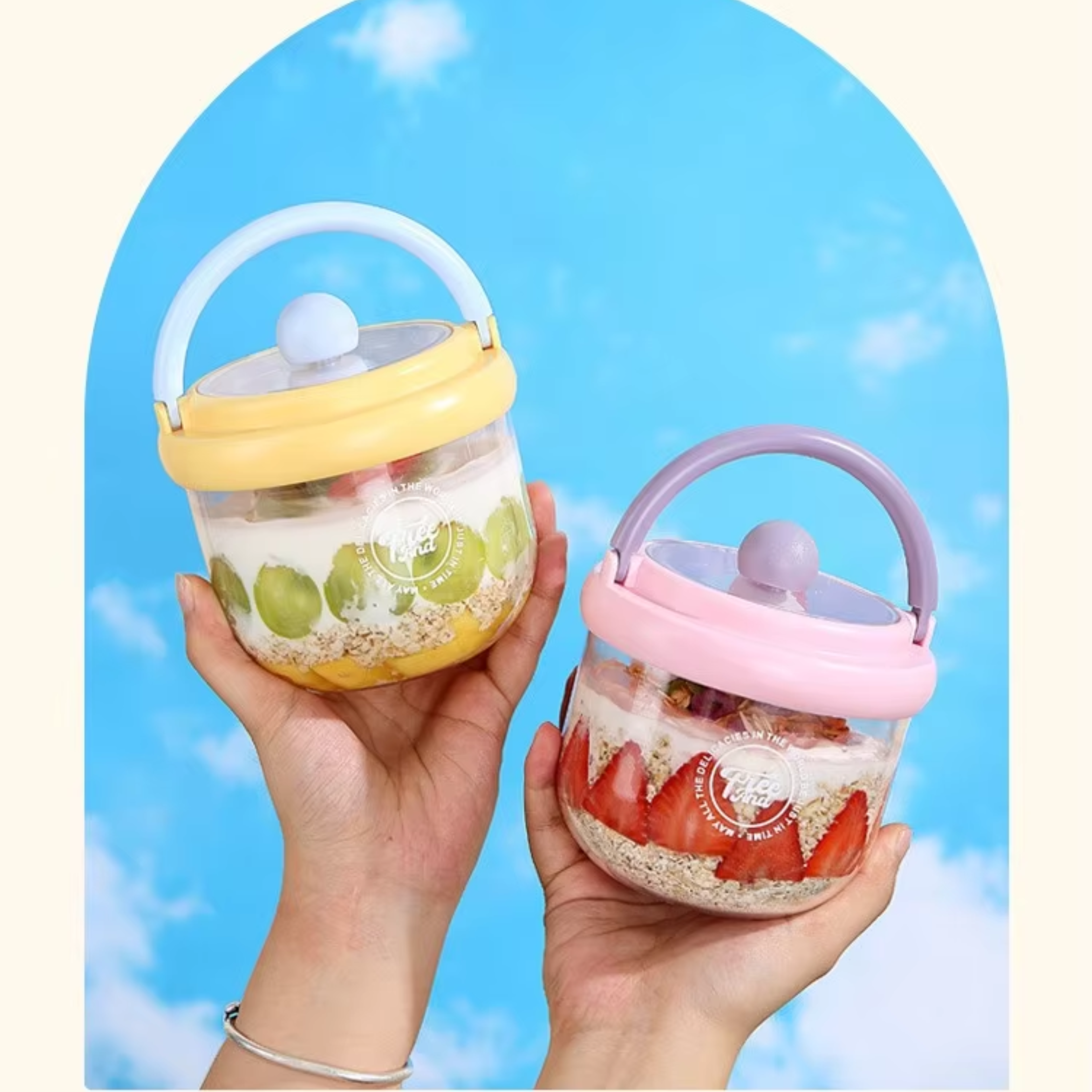 SoftTone Overnight Oats Container