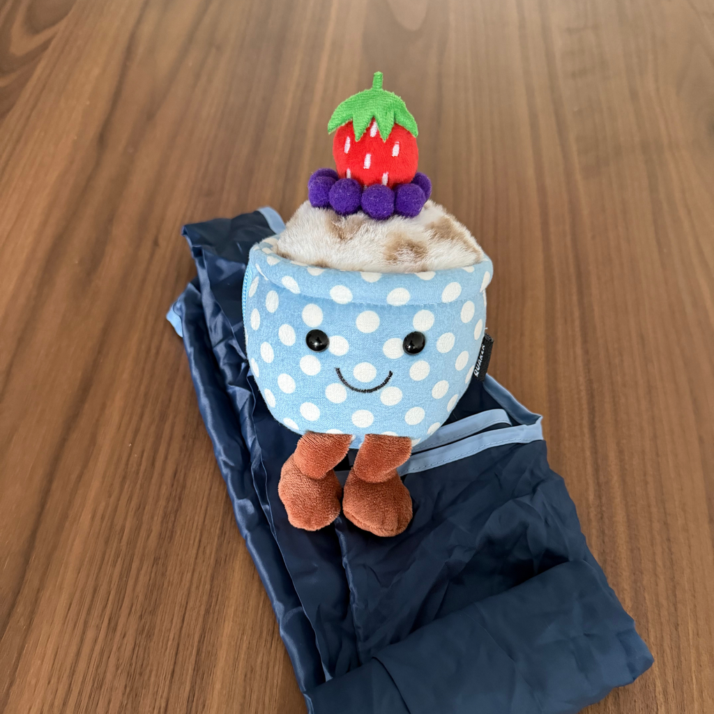 Foldable Eco-Bag with Plush