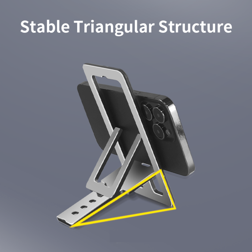 Ultra-Slim Alloy Phone Stand