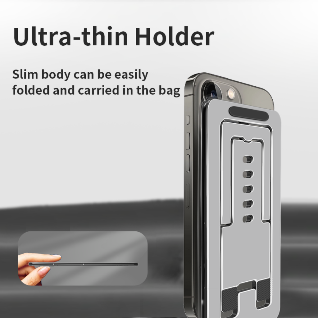 Ultra-Slim Alloy Phone Stand