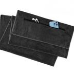 Sports Towel with Zipper Pouch
