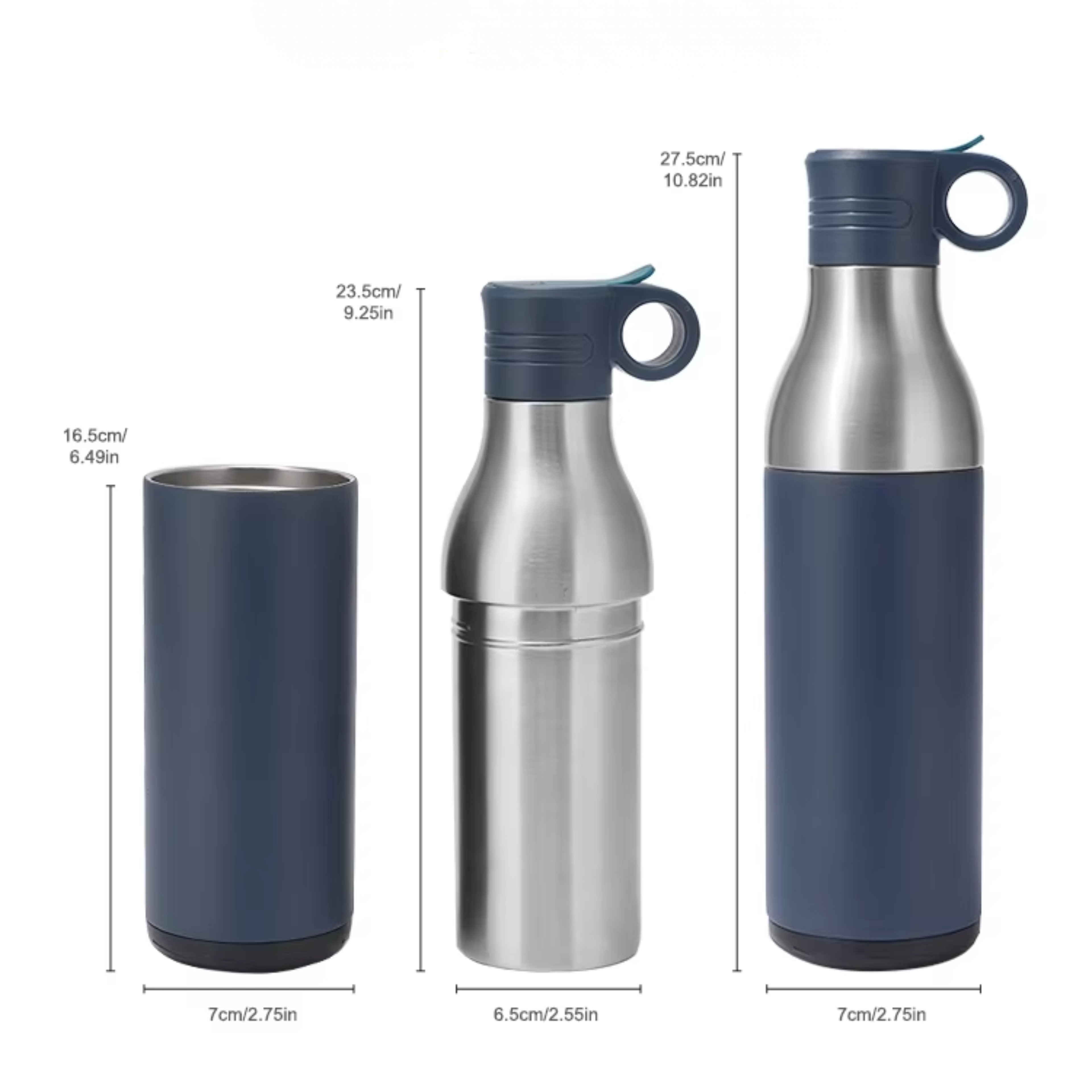 2-in-1 Insulated Bottle & Can Cooler