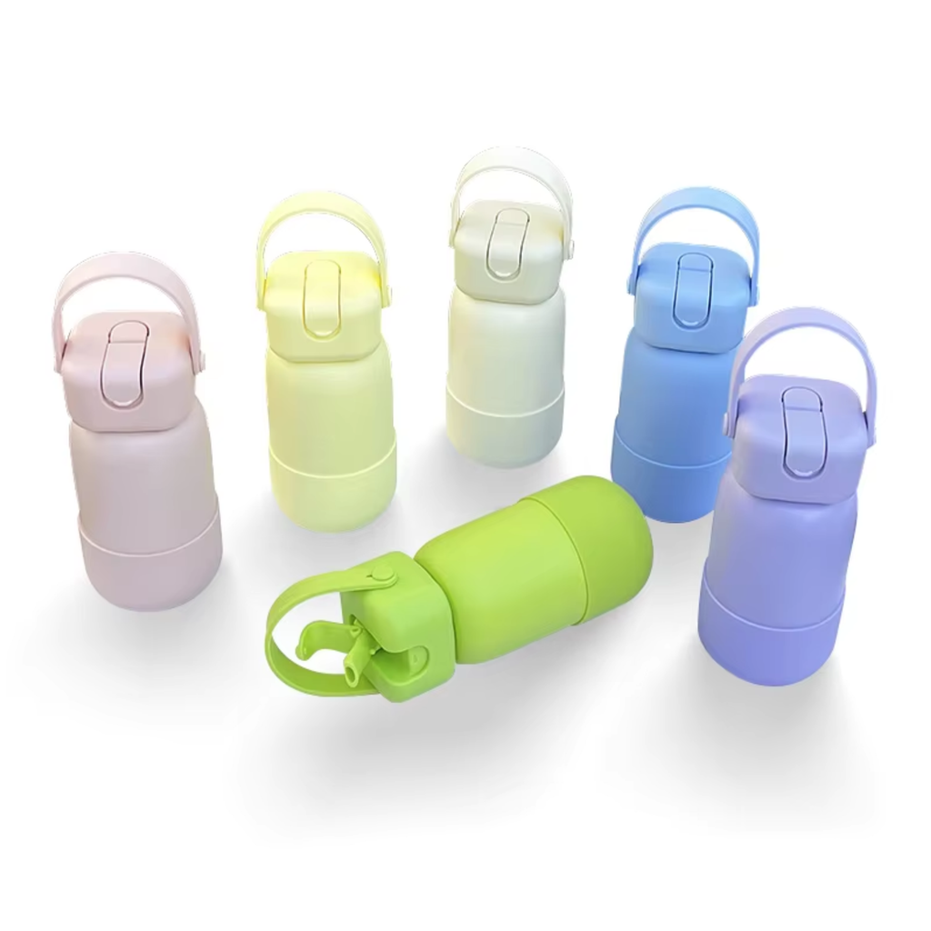 Soft Touch Insulated Bottle with Handle