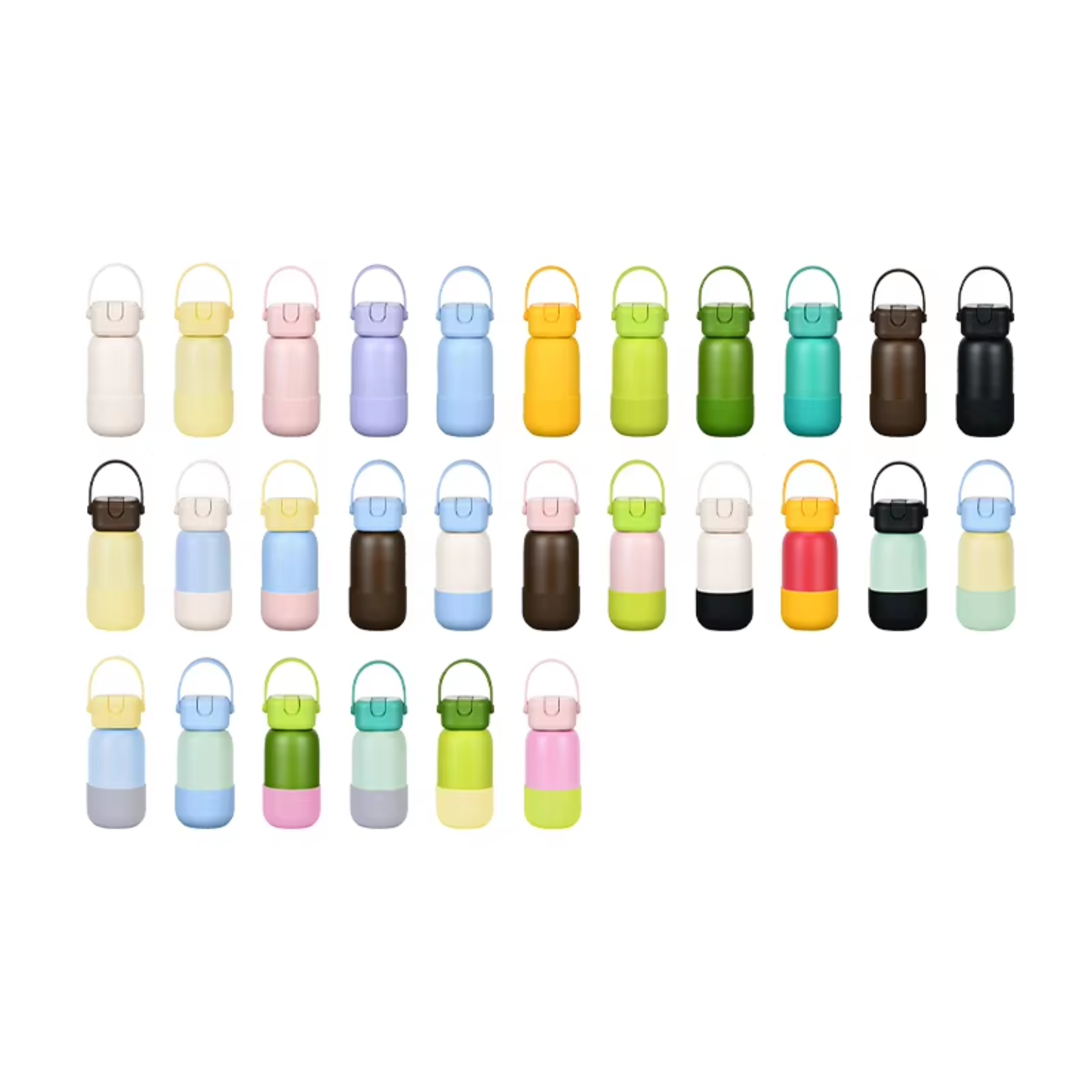 Soft Touch Insulated Bottle with Handle