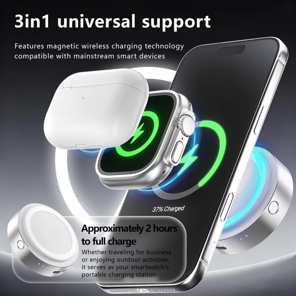 5000mAh Round Keychain Power Bank