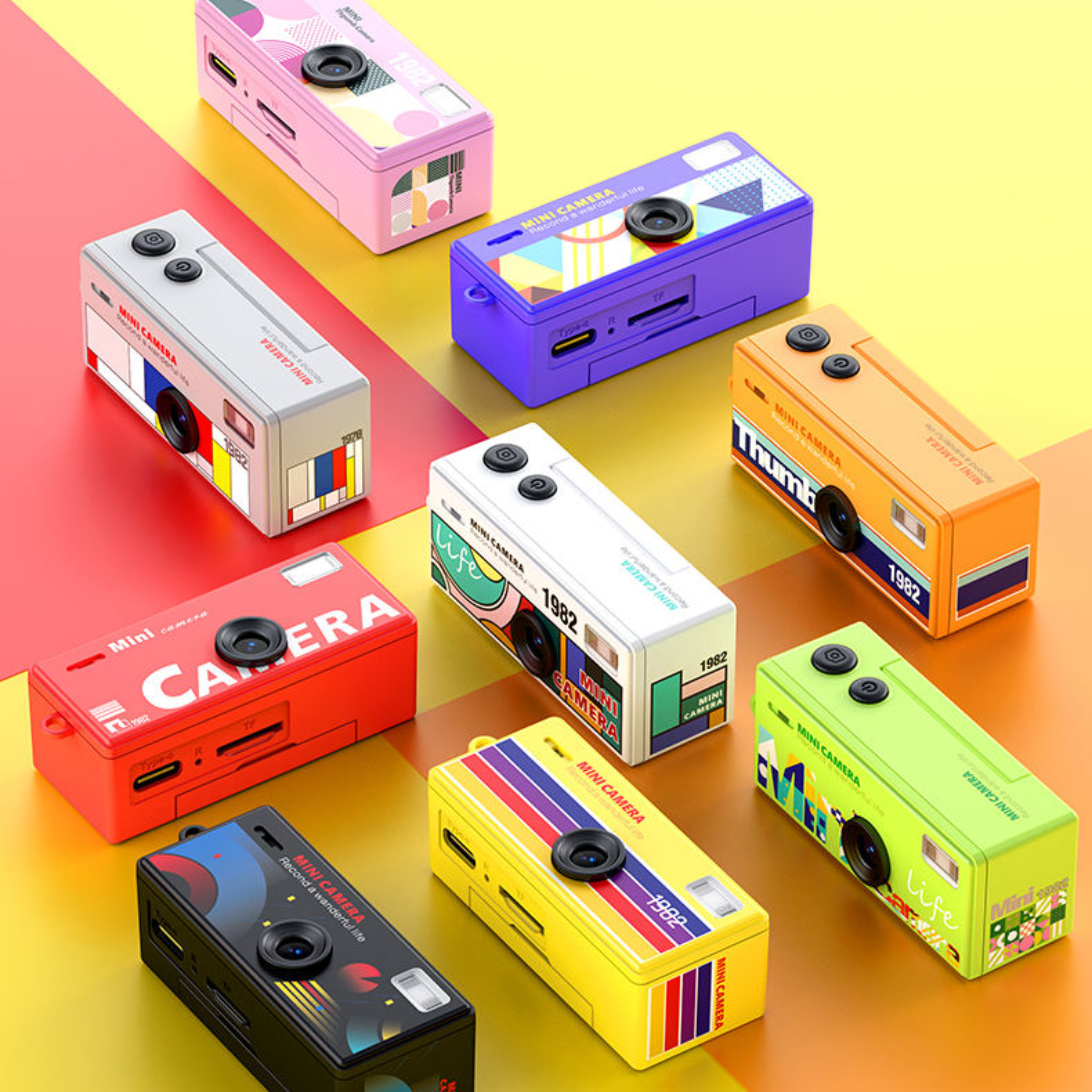 Flip Screen Mini Camera